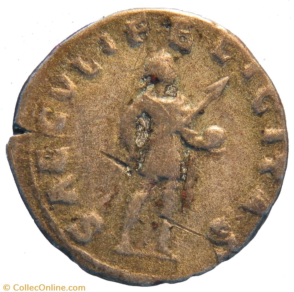 monnaie antique av jc ap romaine antoninien 2eme emission phase b gordien hybride