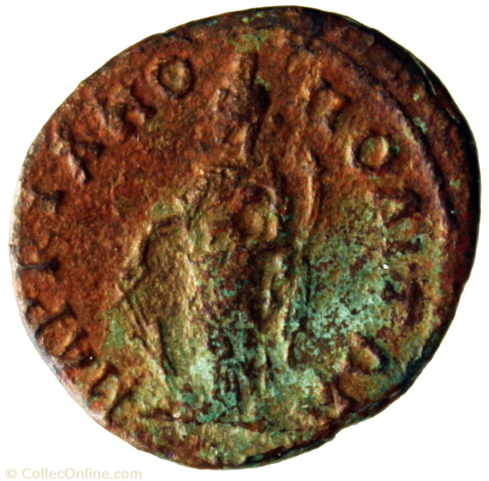 monnaie antique av jc ap romaine provinciale diassaria tyche