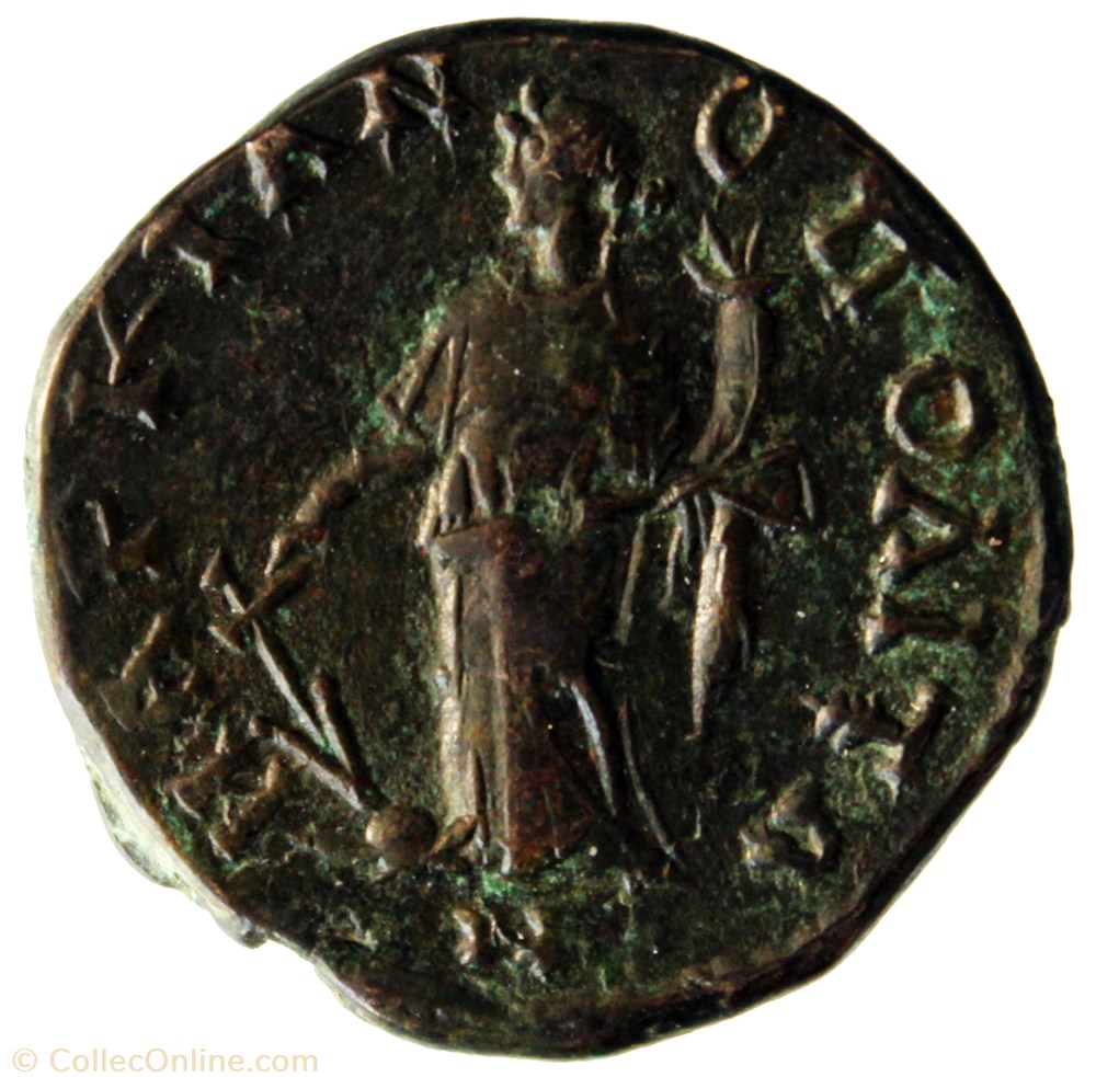 Tétrassaria Tyche monnaie antique av jc ap romaine provinciale tetrassaria tyche