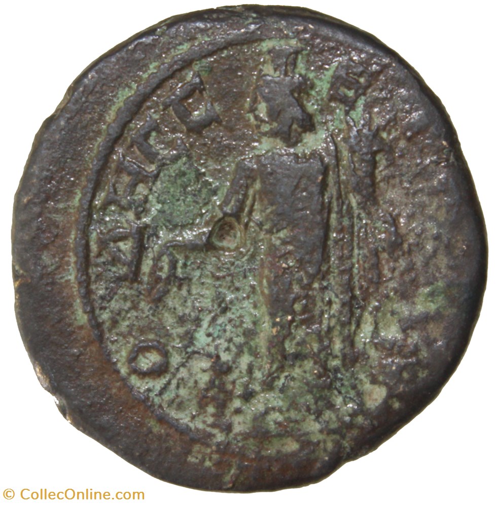 Triassaria Sarapis monnaie antique av jc romaine provinciale triassaria sarapis