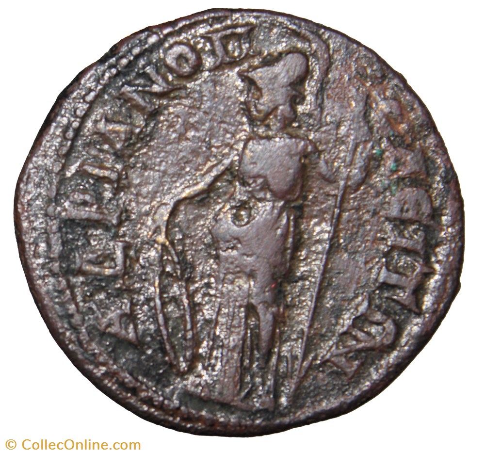 Gordien Tétrassaria Athena monnaie antique av jc ap romaine provinciale gordien tetrassaria athena