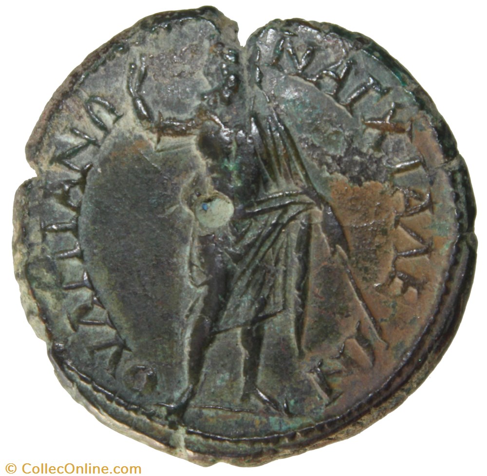 Gordien et Tranquilline Pentassaria Sarapis monnaie antique av jc romaine provinciale gordien et tranquilline pentassaria sarapis