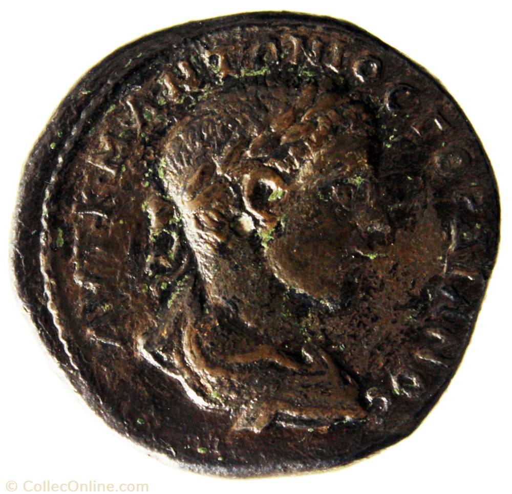 Médaillon Gordien Athena 2 monnaie antique av jc ap romaine provinciale medaillon gordien athena