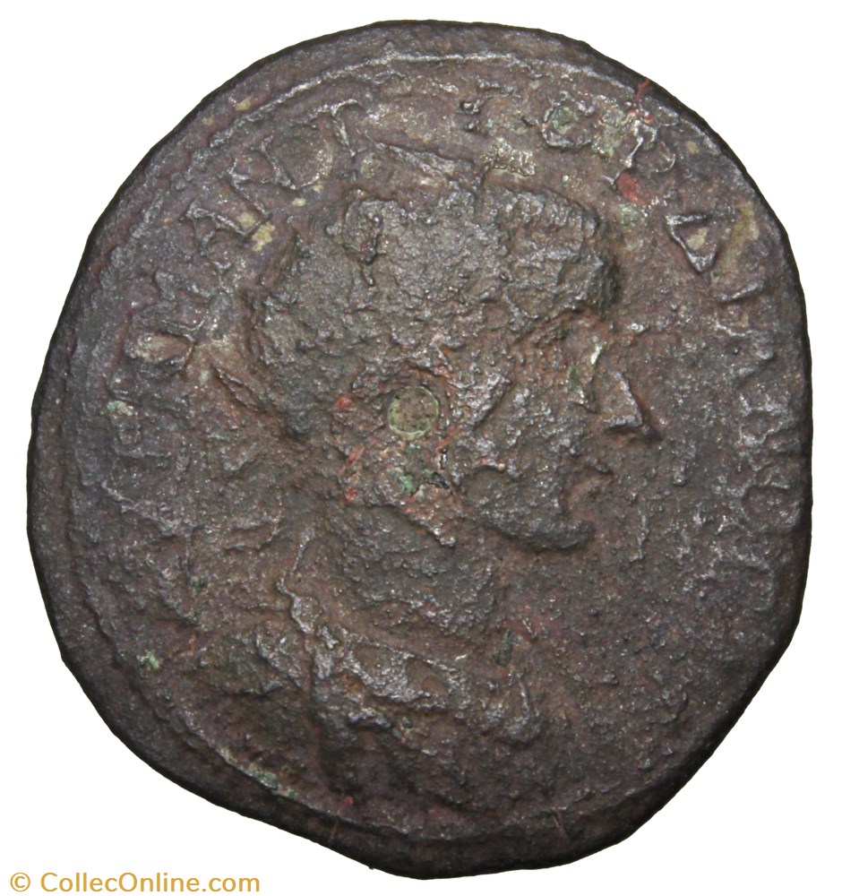 Gordien Hexassaria Hercules monnaie antique av jc ap romaine provinciale gordien hexassaria hercules