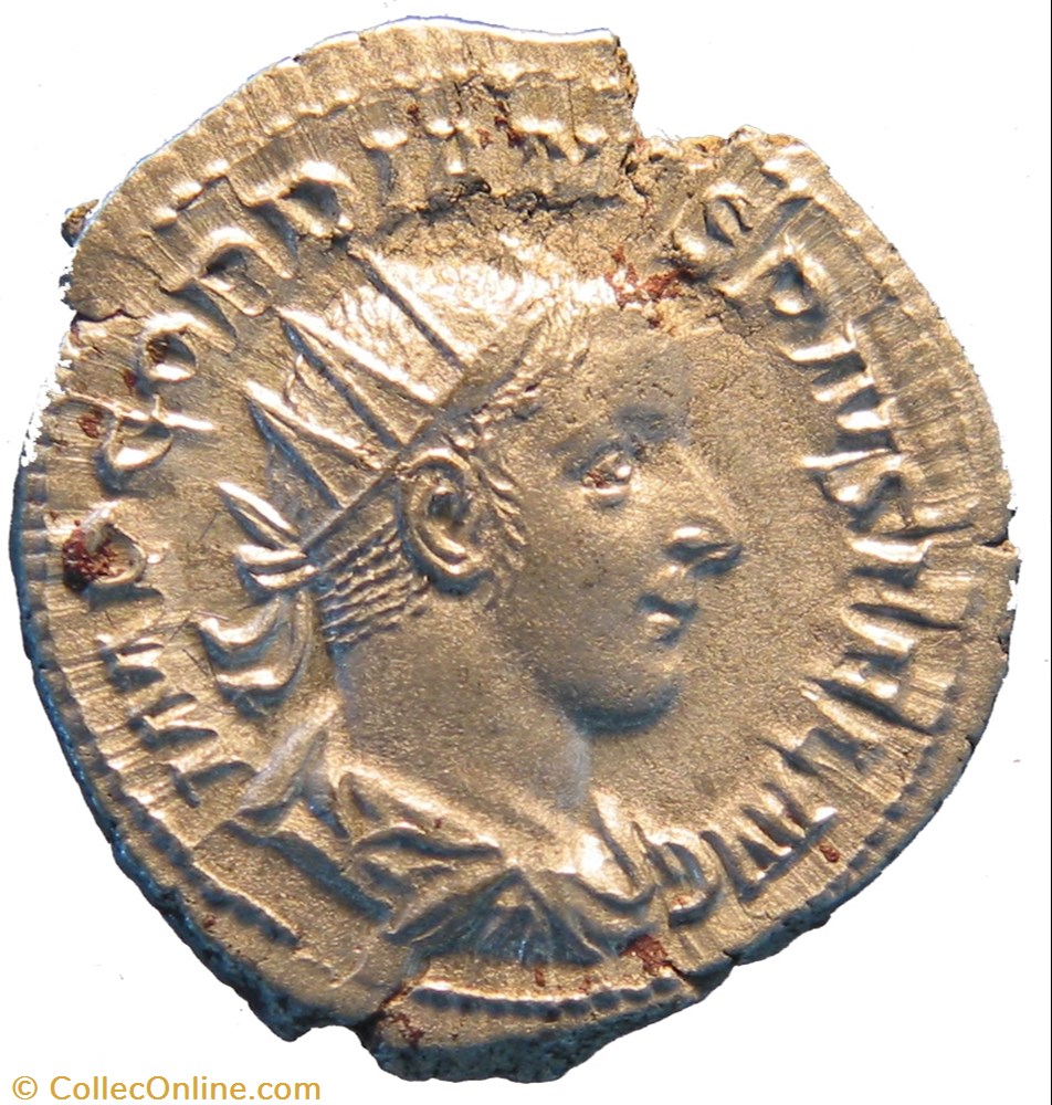 antoninien 4e émission Apollon monnaie antique av jc romaine antoninien 4e emission apollon