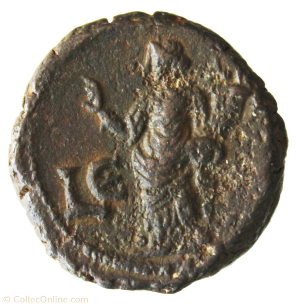 Gordien Auguste an 5 Homonia monnaie antique av jc ap romaine provinciale gordien auguste an 5 homonia