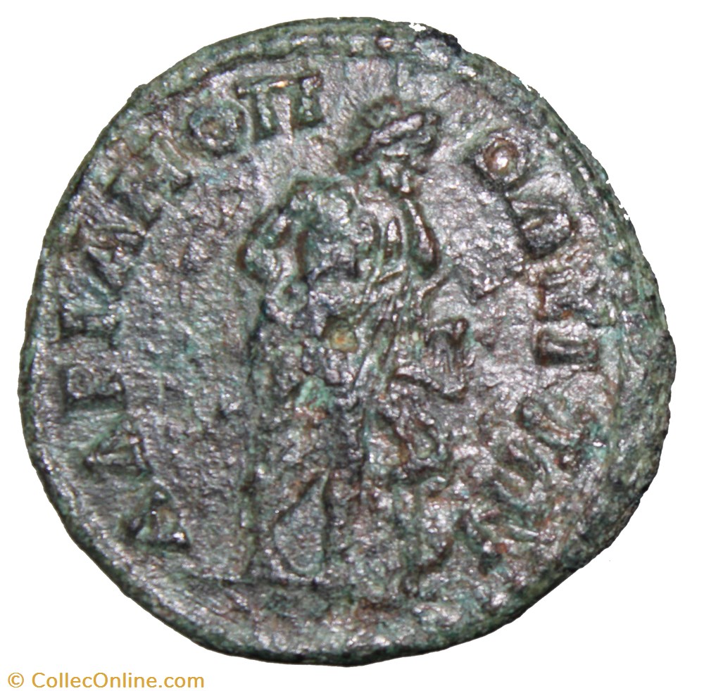 Gordien Tétrassaria Asklepios monnaie antique av jc ap romaine provinciale gordien tetrassaria asklepios
