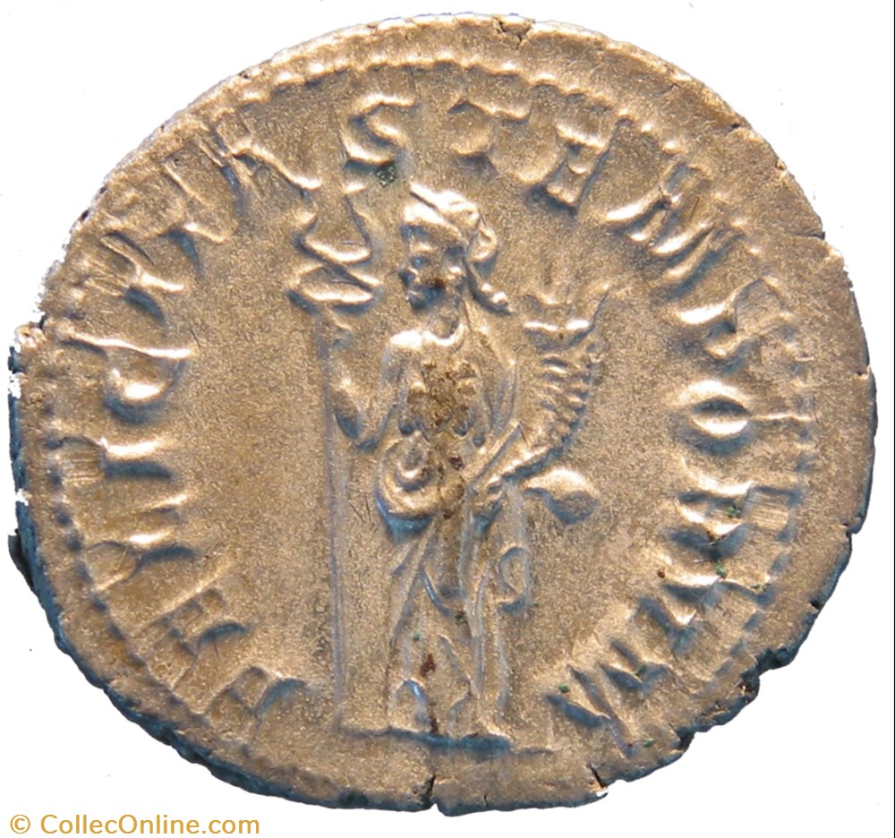 antoninien 5e émission Felicitas monnaie antique av jc ap romaine antoninien 5e emission felicitas