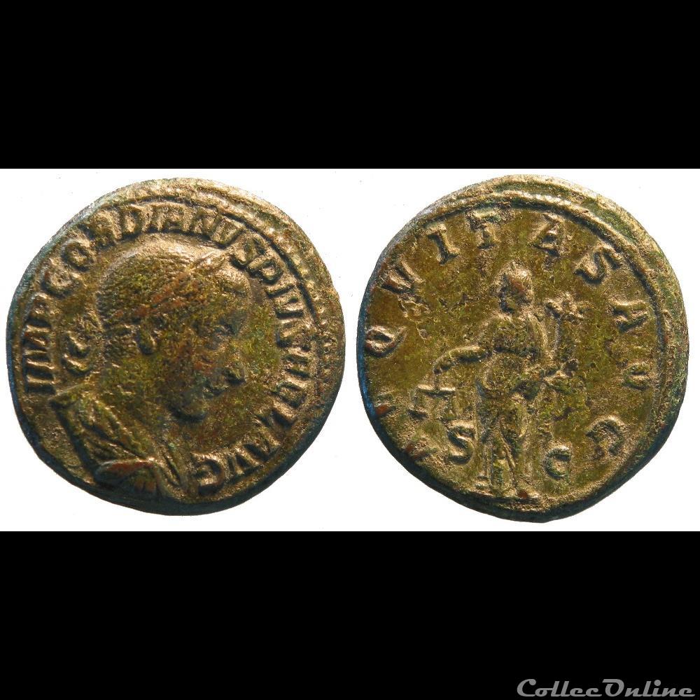 as 3eme émission, 3eme phase AEQVITAS monnaie antique romaine as 3eme emission 3eme phase aeqvitas