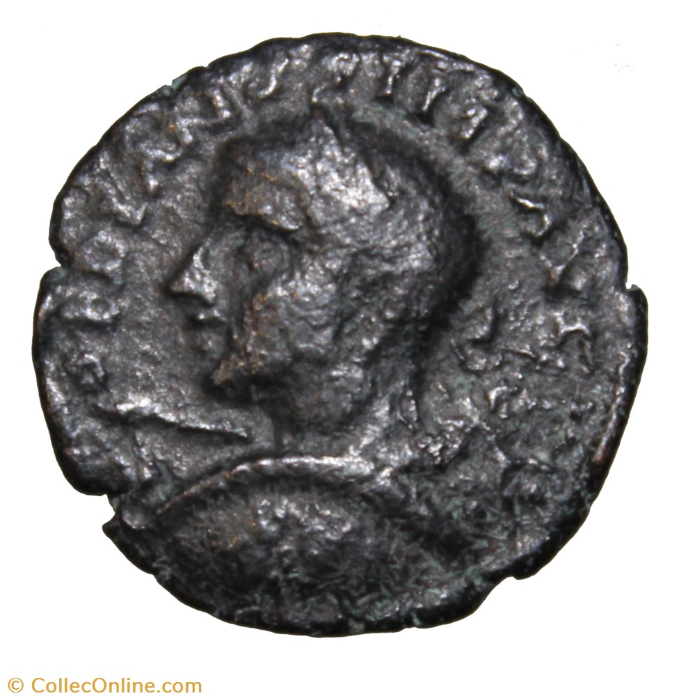 Assarion Gordien Cupidon sur un dauphin monnaie antique av jc ap romaine provinciale assarion gordien cupidon sur un dauphin