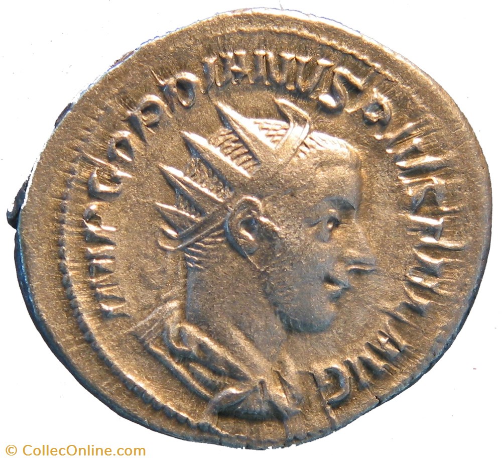 antoninien 5e émission Mars monnaie antique av jc ap romaine antoninien 5e emission mars