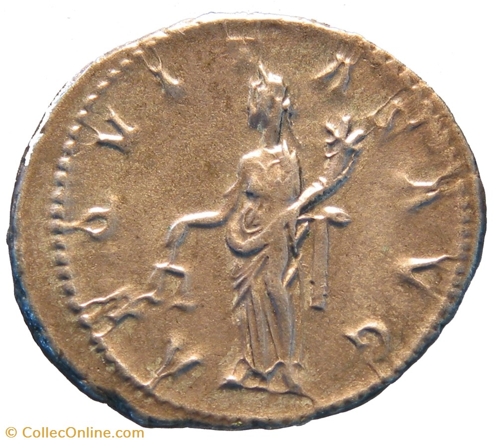 antoninien 3e émission 2e phase Aequitas monnaie antique av jc ap romaine antoninien 3e emission 2e phase aequitas