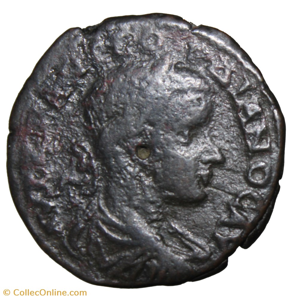 Gordien Tétrassaria Asklepios monnaie antique av jc ap romaine provinciale gordien tetrassaria asklepios