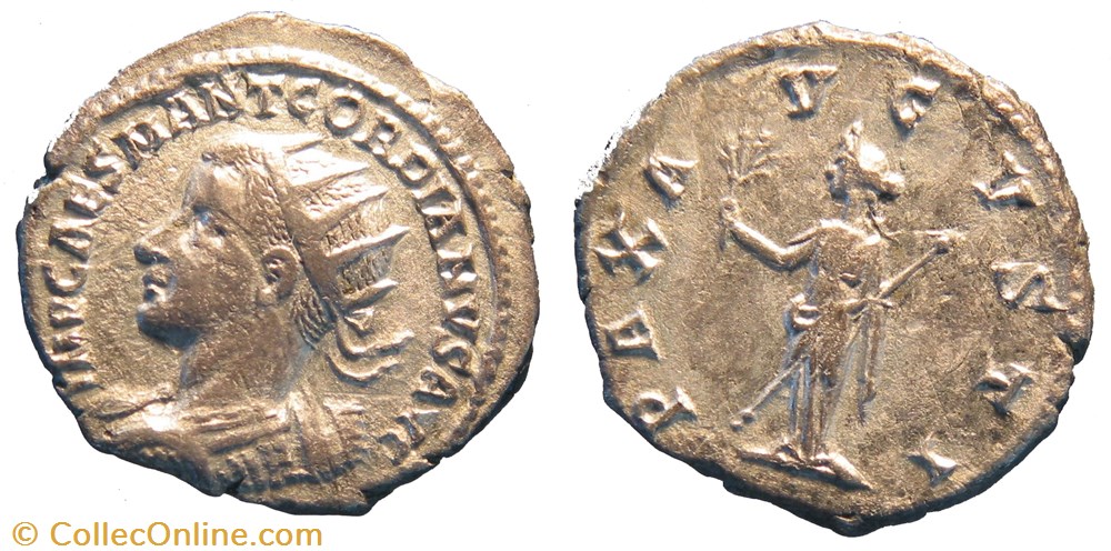 Antoninien 1ere émission Pax monnaie antique av jc ap romaine antoninien 1ere emission pax