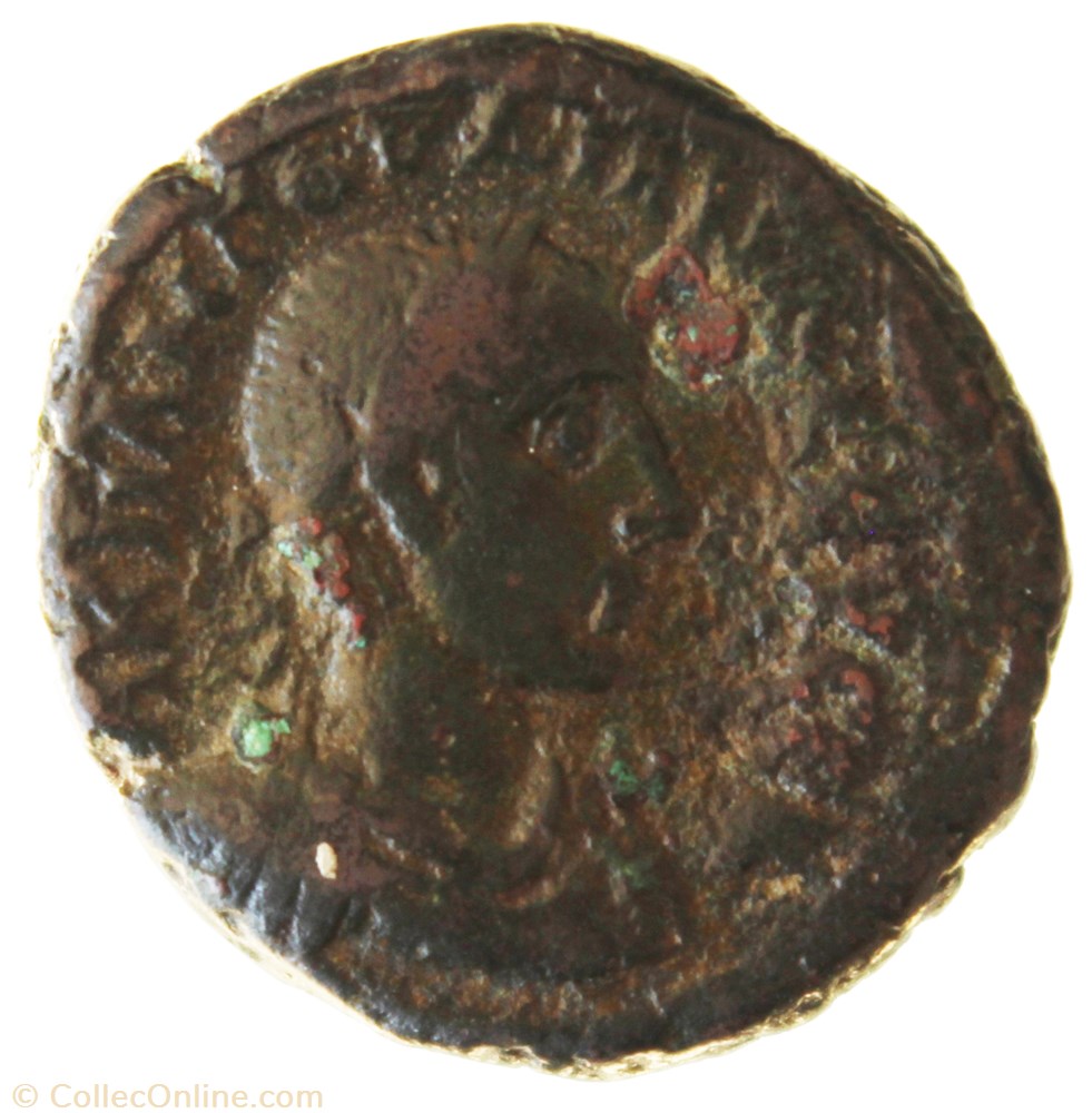 Gordien Auguste an 3 Nike monnaie antique av jc ap romaine provinciale gordien auguste an 3 nike