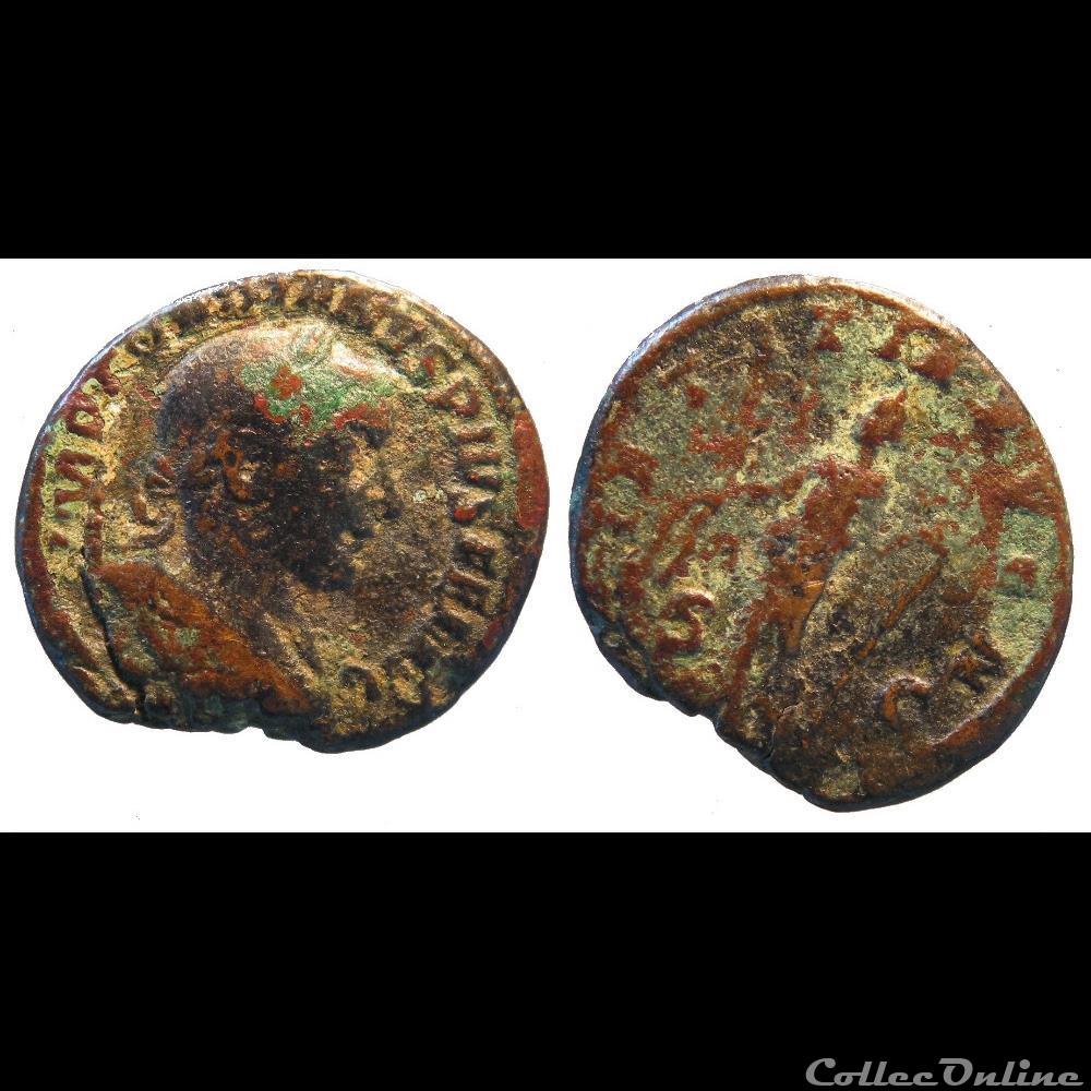 as 4e émission LAETITIA AVG N monnaie antique romaine as 4e emission laetitia avg n