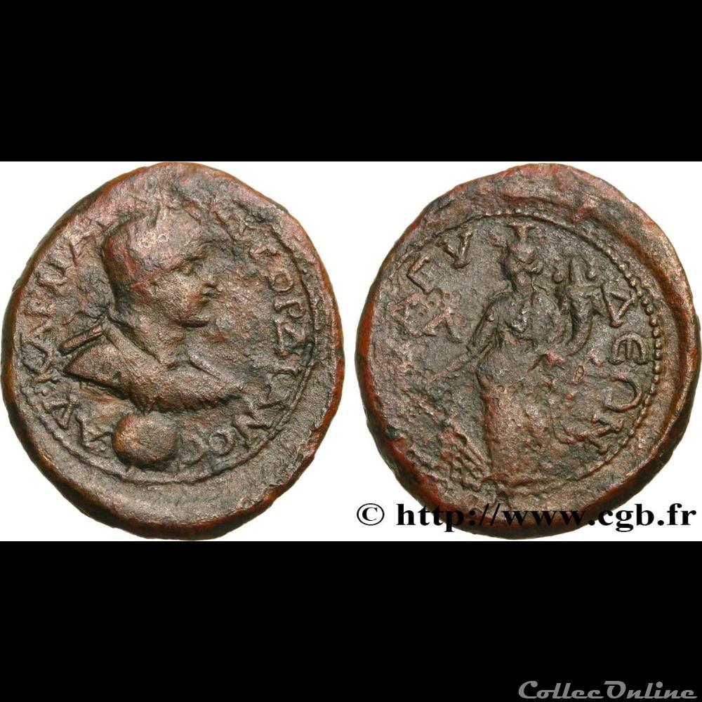 Magydos Ae38 Tyche monnaie antique av jc ap romaine provinciale magydos ae38 tyche