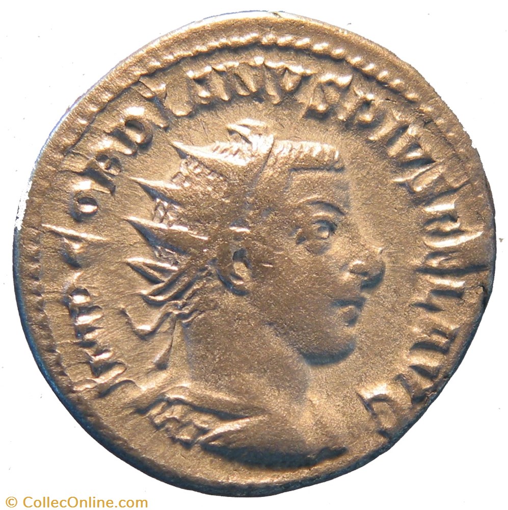 monnaie antique av jc ap romaine antoninien 2eme emission phase b gordien