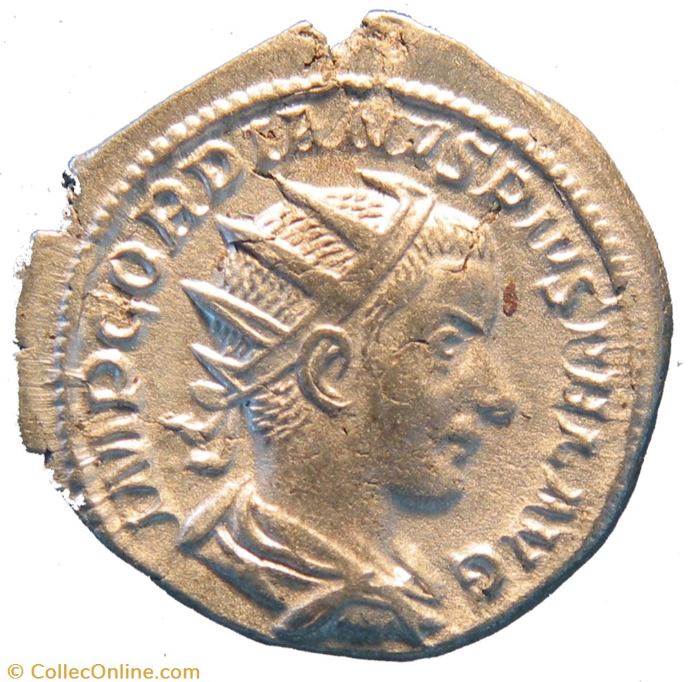 antoninien 3e émission 3e phase Rome fautée monnaie antique av jc ap romaine antoninien 3e emission 3e phase rome fautee