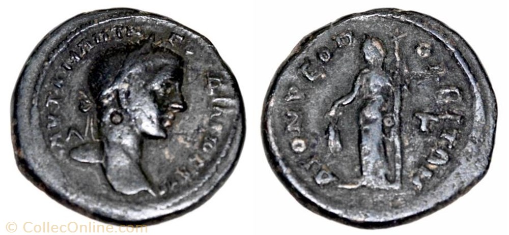 triassaria demeter monnaie antique av jc ap romaine provinciale triassaria demeter