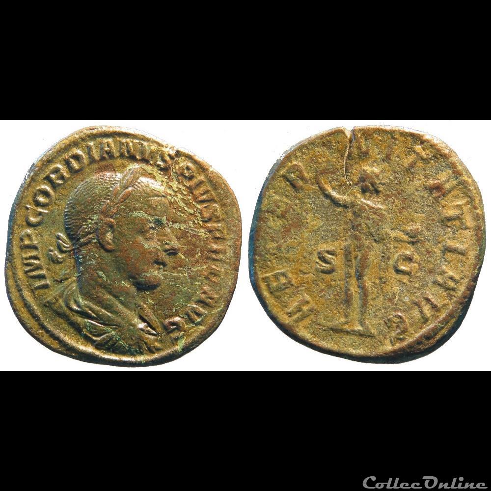 monnaie antique romaine sesterce