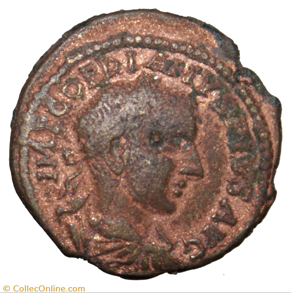Diassaria Gordien lauré, concordia monnaies antiquite av jc ap romaines provinciales diassaria gordien laure concordia