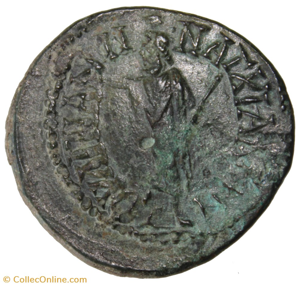 Gordien et Tranquilline Pentassaria Sarapis monnaie antique av jc romaine provinciale gordien et tranquilline pentassaria sarapis