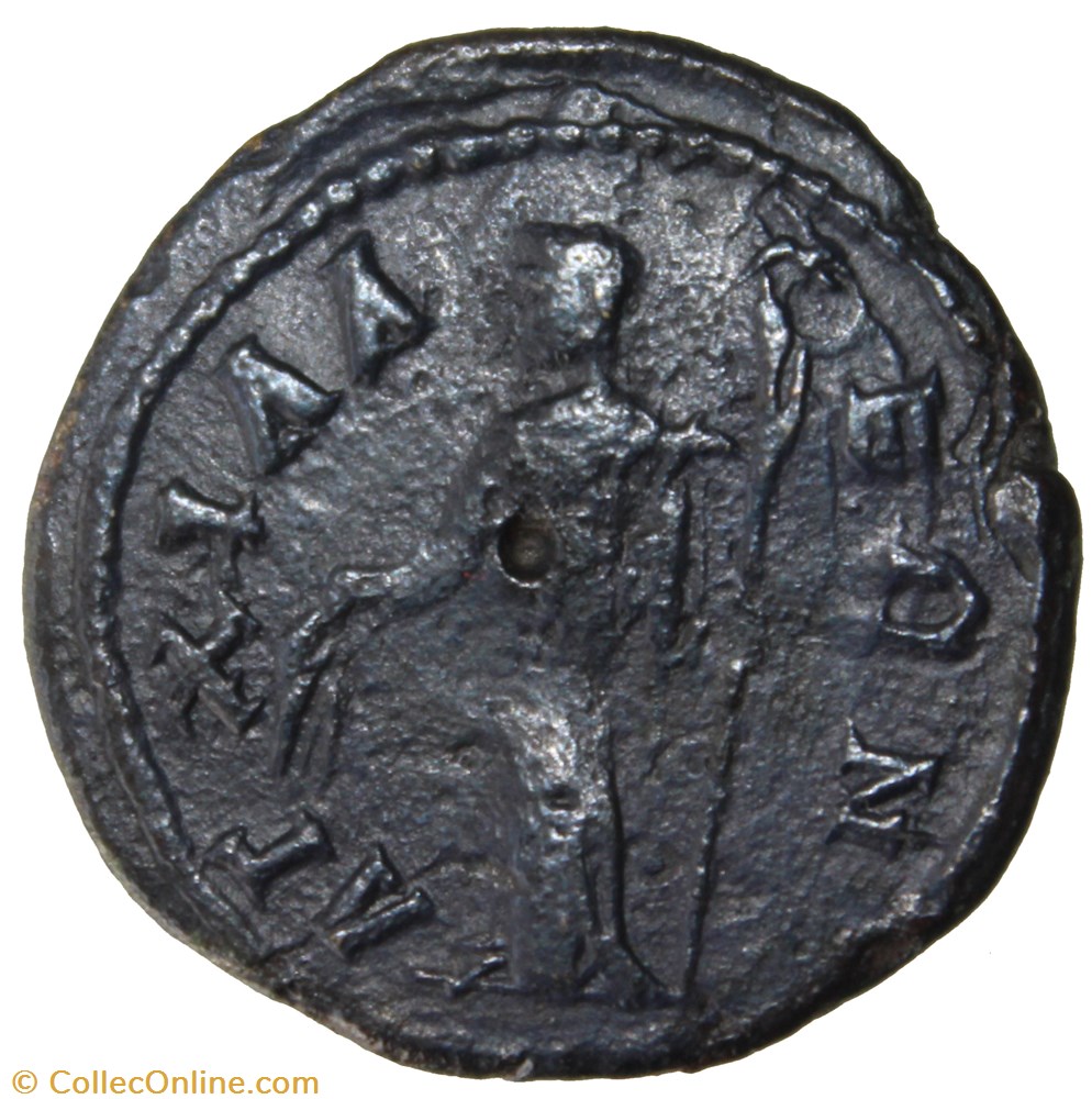 Triassaria demeter monnaie antique av jc ap romaine provinciale triassaria demeter