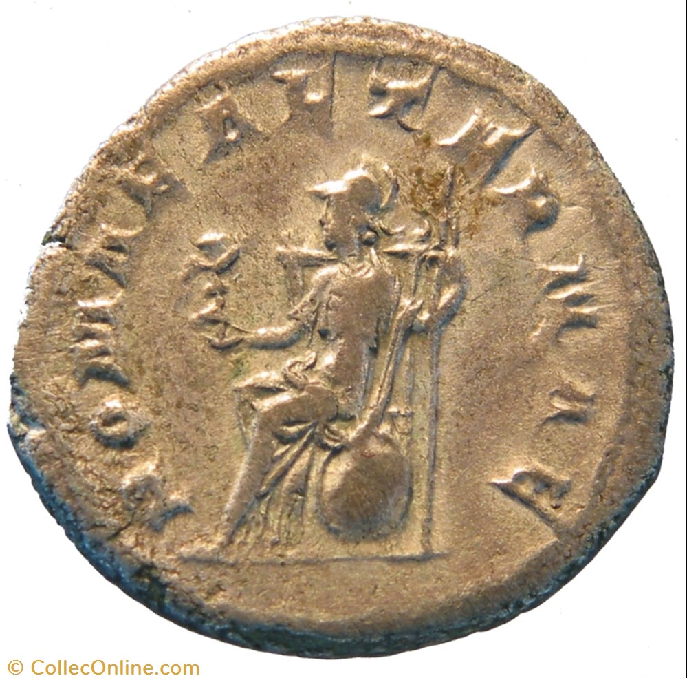 antoninien 3e émission 1ere phase Rome monnaie antique av jc ap romaine antoninien 3e emission 1ere phase rome