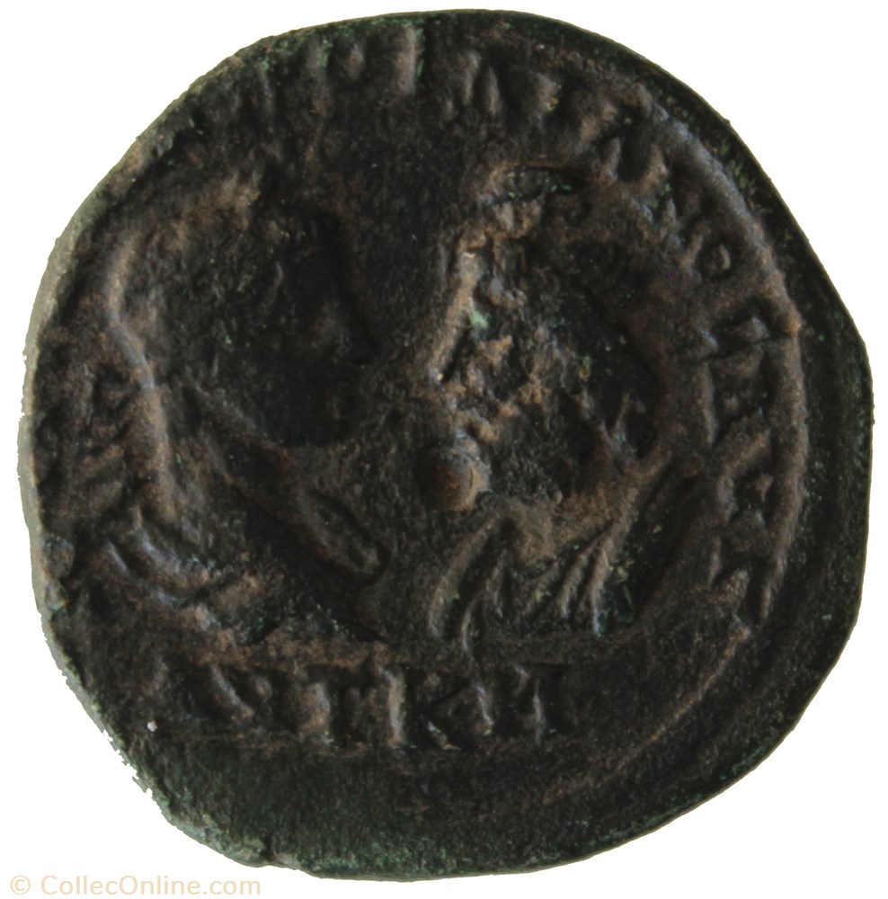 Pentassaria Gordien et Sarapis Demeter monnaie antique av jc romaine provinciale pentassaria gordien et sarapis demeter