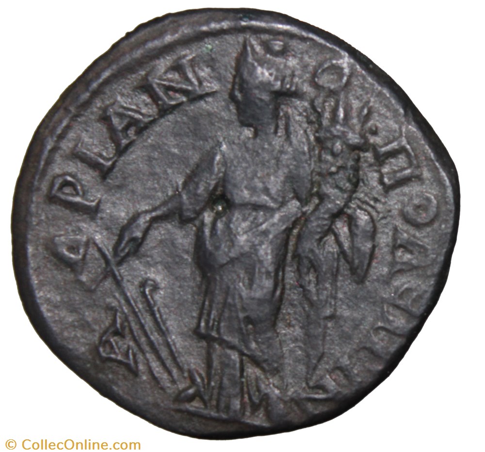 Gordien Tétrassaria Tyché monnaie antique av jc ap romaine provinciale gordien tetrassaria tyche