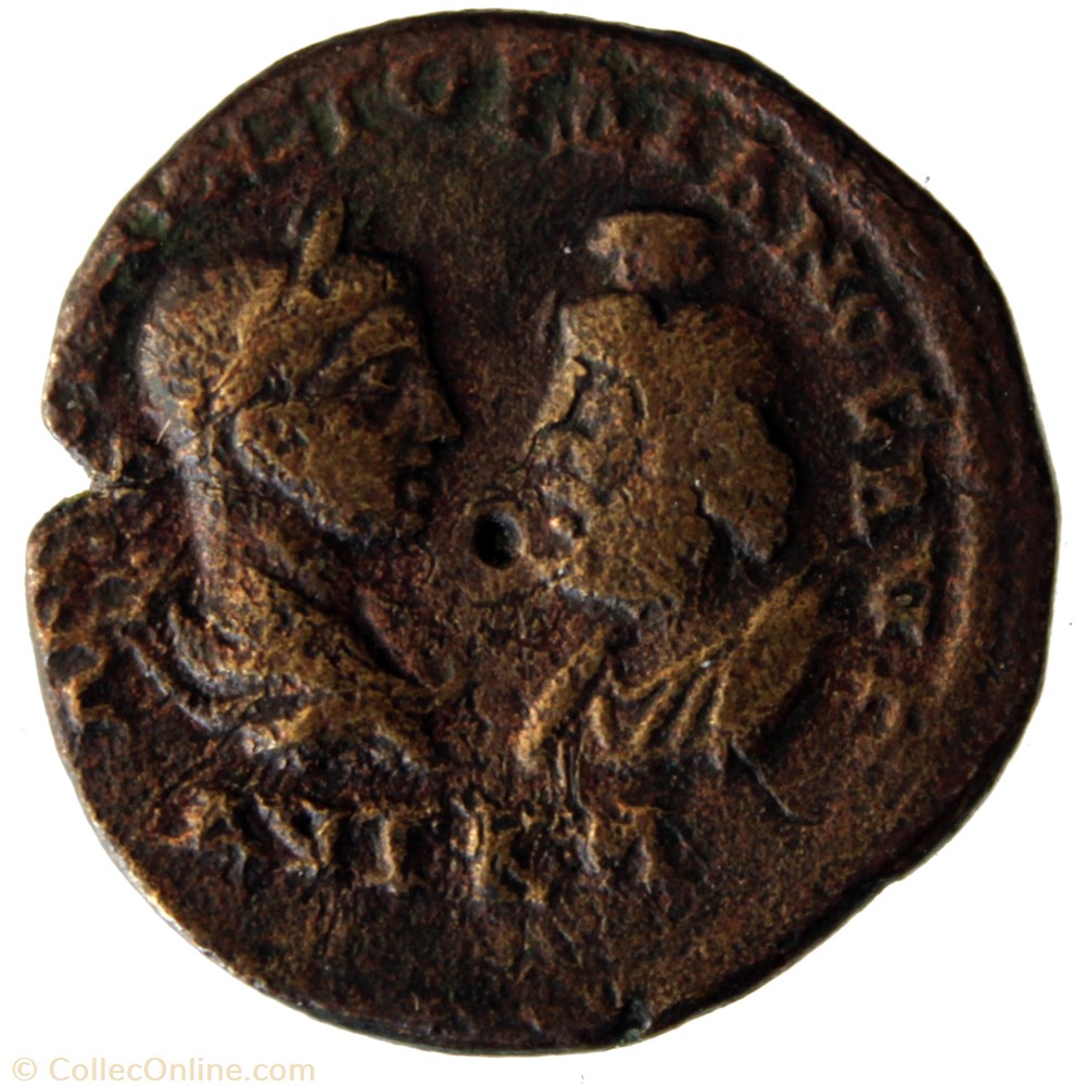 Pentassaria Gordien et Sarapis Tyche monnaie antique av jc romaine provinciale pentassaria gordien et sarapis tyche