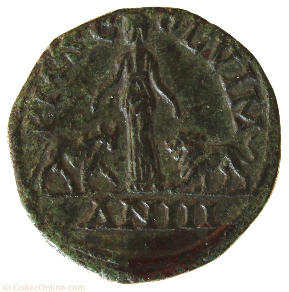 sesterce AN 3 monnaie antique av jc ap romaine provinciale sesterce an 3