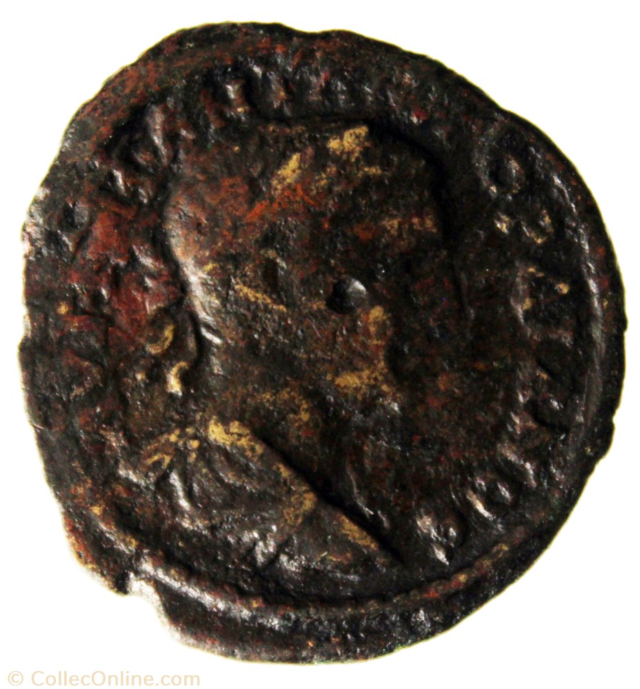 Tetrassaria Gordien Asklepios monnaie antique av jc ap romaine provinciale tetrassaria gordien asklepios