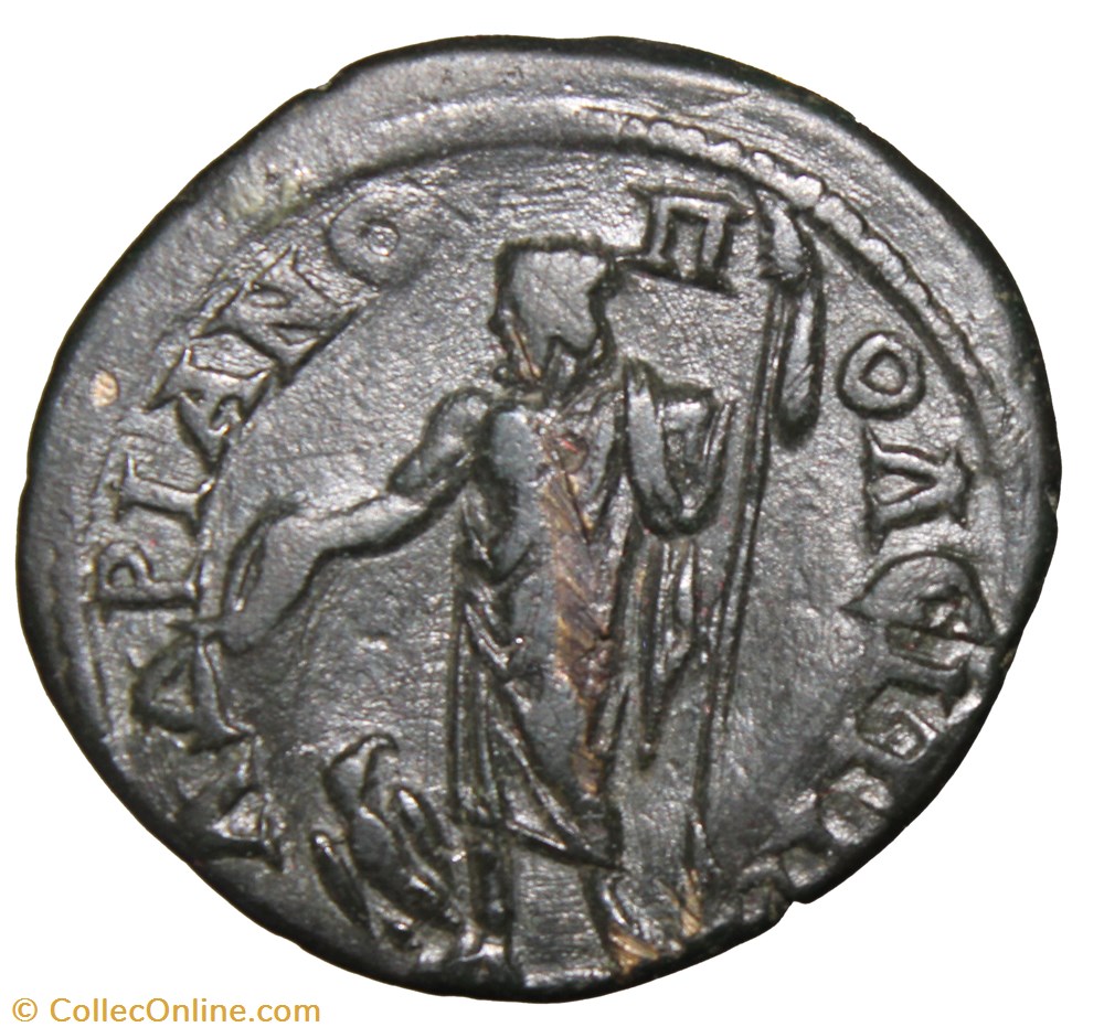 Gordien Tétrassaria Zeus monnaie antique av jc ap romaine provinciale gordien tetrassaria zeus