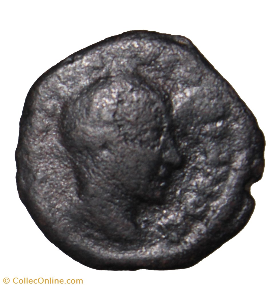 Gordien assarion autruche monnaie antique av jc ap romaine provinciale gordien assarion autruche