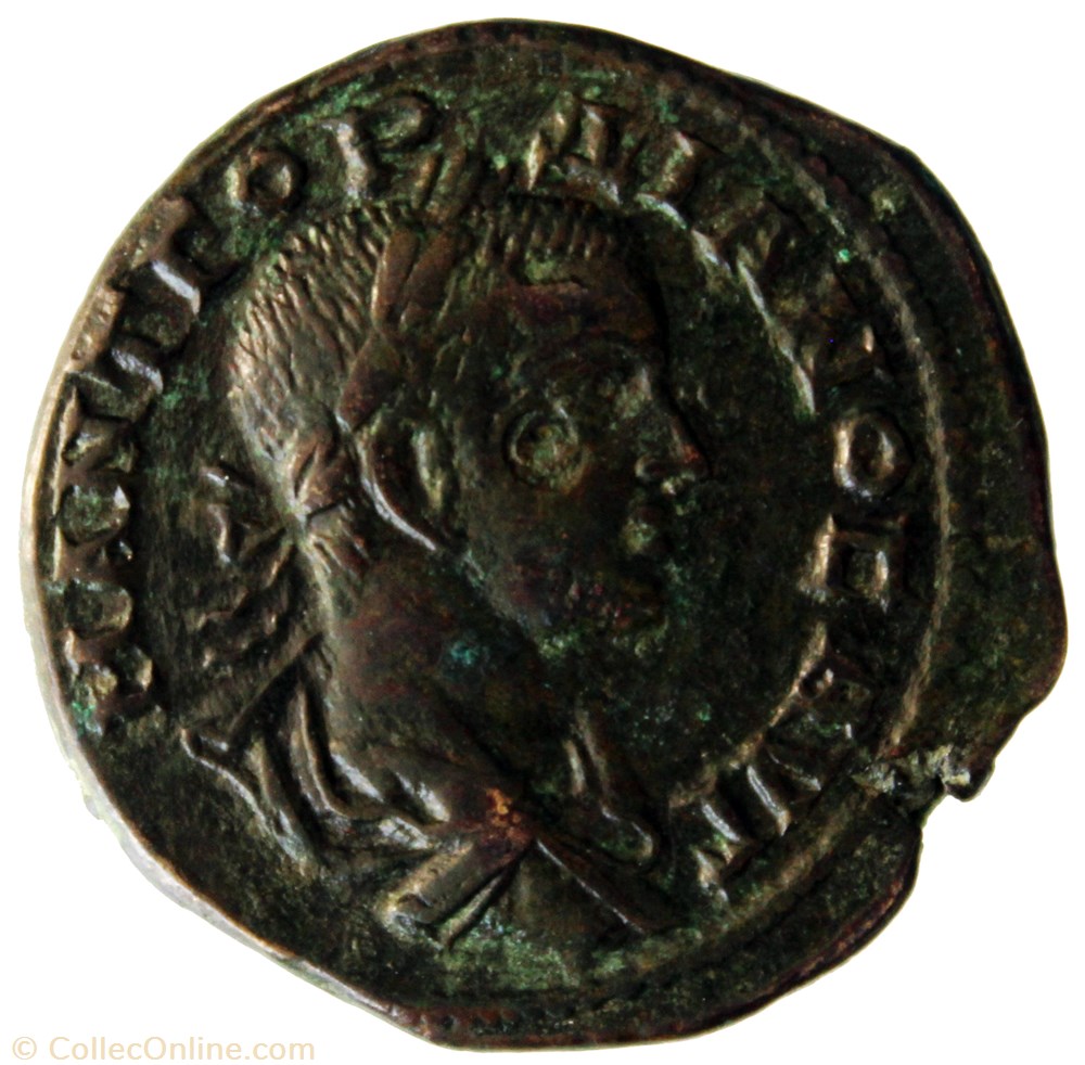 Tétrassaria Tyche monnaie antique av jc ap romaine provinciale tetrassaria tyche