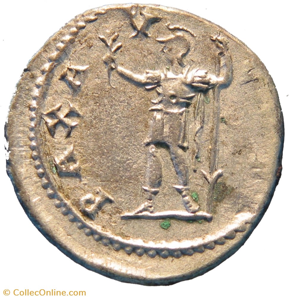 monnaies antiquite av jc ap romaines republicaines imperiales antoninien 1ere emission virtus