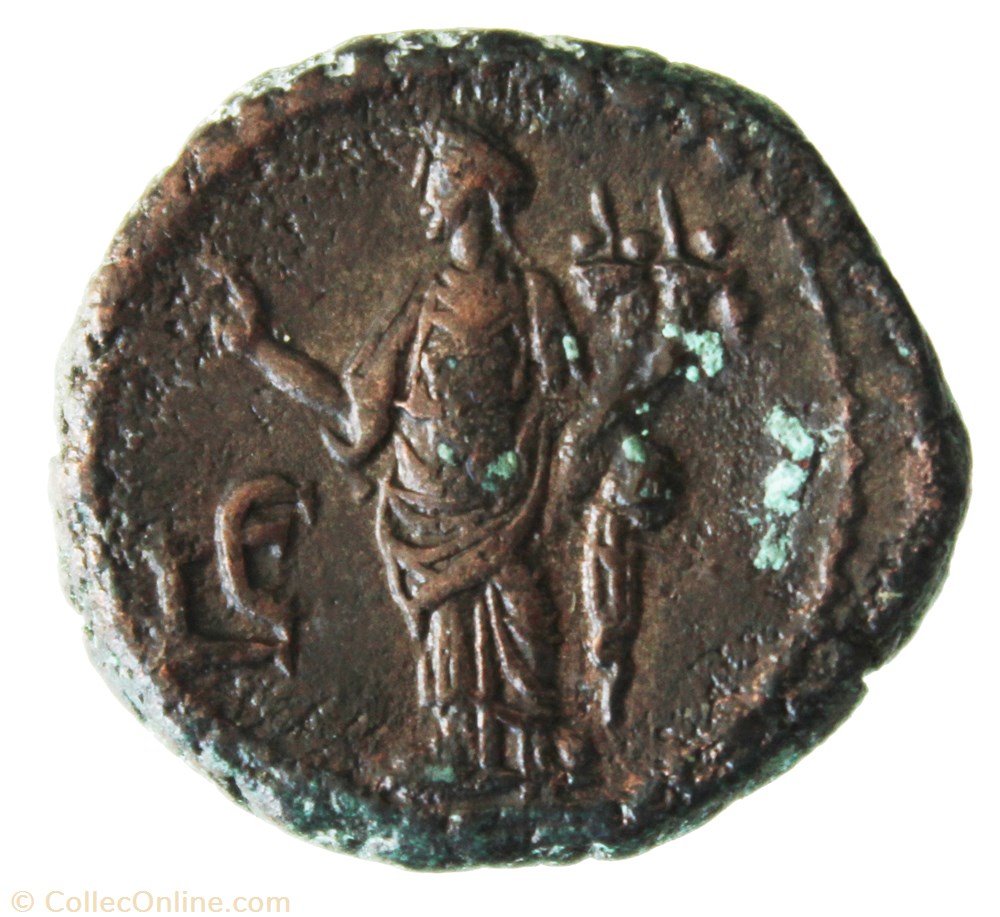 monnaie antique av jc ap romaine provinciale gordien auguste an 5 homonia