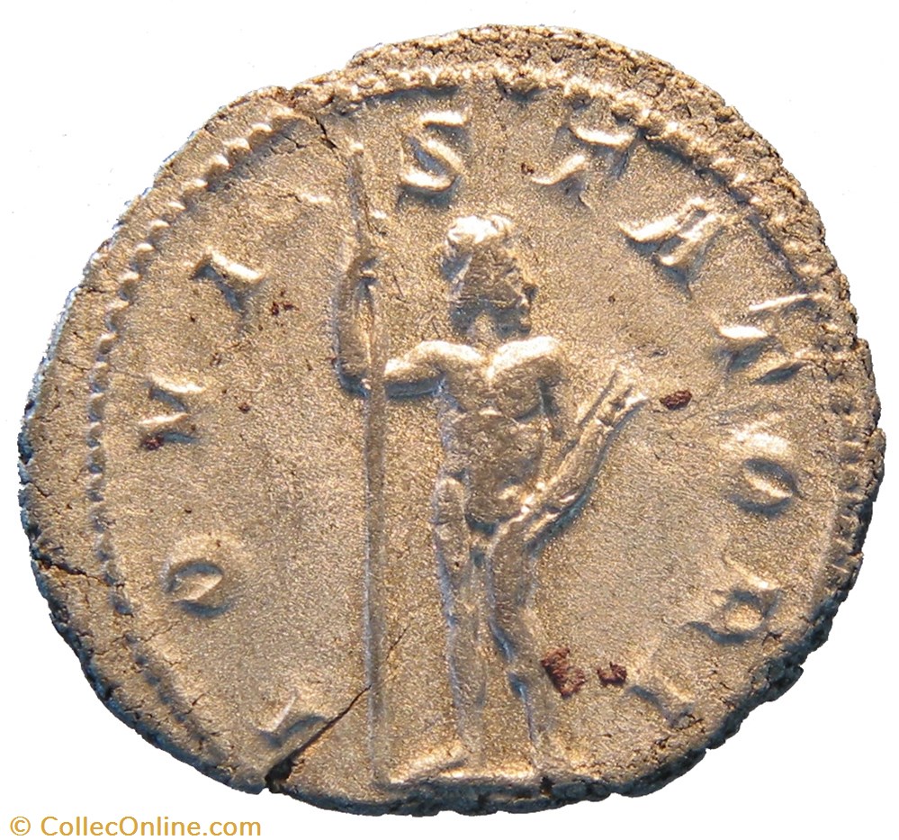 antoninien 4e émission IOVI STATORI monnaie antique av jc ap romaine antoninien 4e emission iovi statori