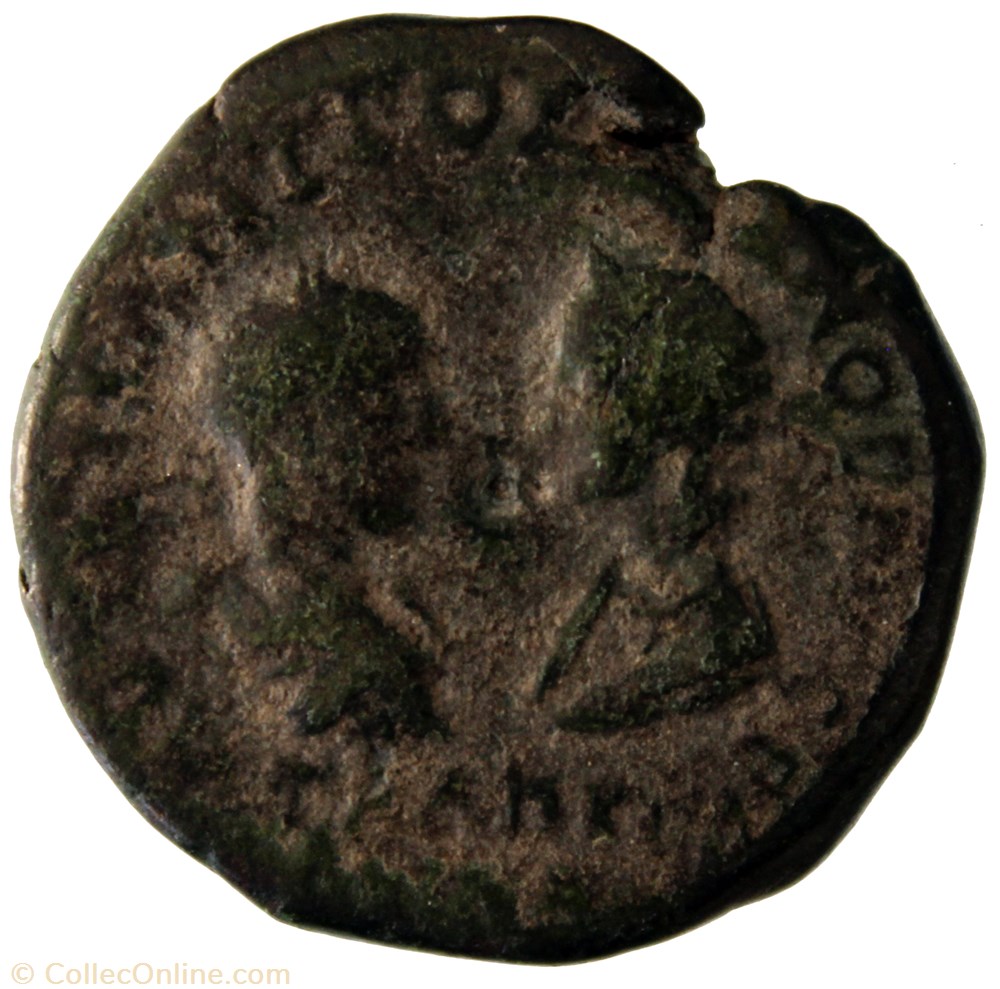 Pentassaria Gordien et Tranquilline Athena monnaie antique av jc ap romaine provinciale pentassaria gordien et tranquilline athena