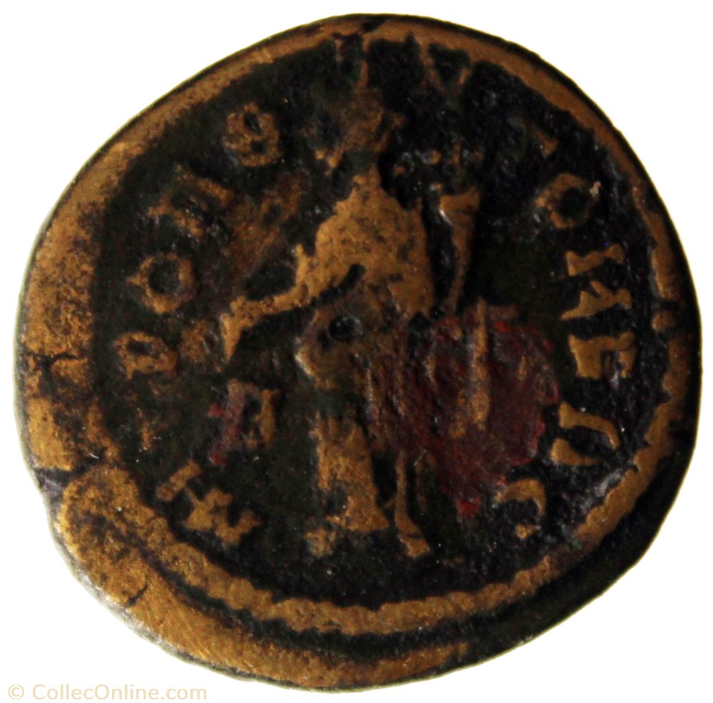 Assarion Gordien Tyche monnaie antique av jc ap romaine provinciale assarion gordien tyche