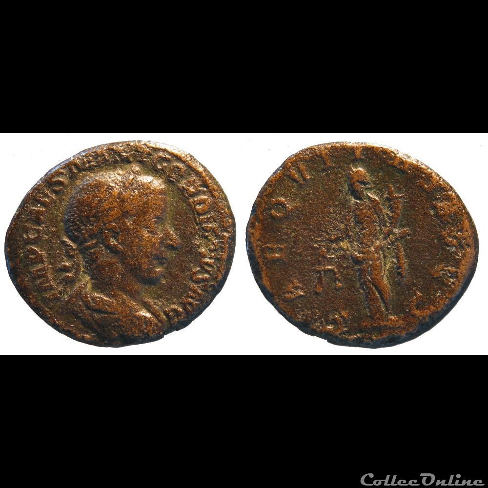 as 3eme émission, 1ere phae AEQVITAS AVG monnaie antique romaine as 3eme emission 1ere phae aeqvitas avg