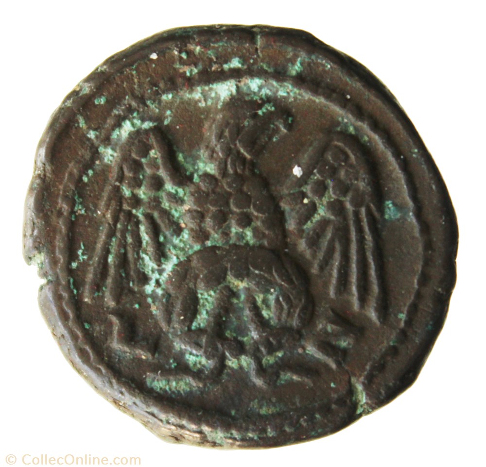 Gordien Auguste an 7 Aigle monnaie antique av jc ap romaine provinciale gordien auguste an 7 aigle