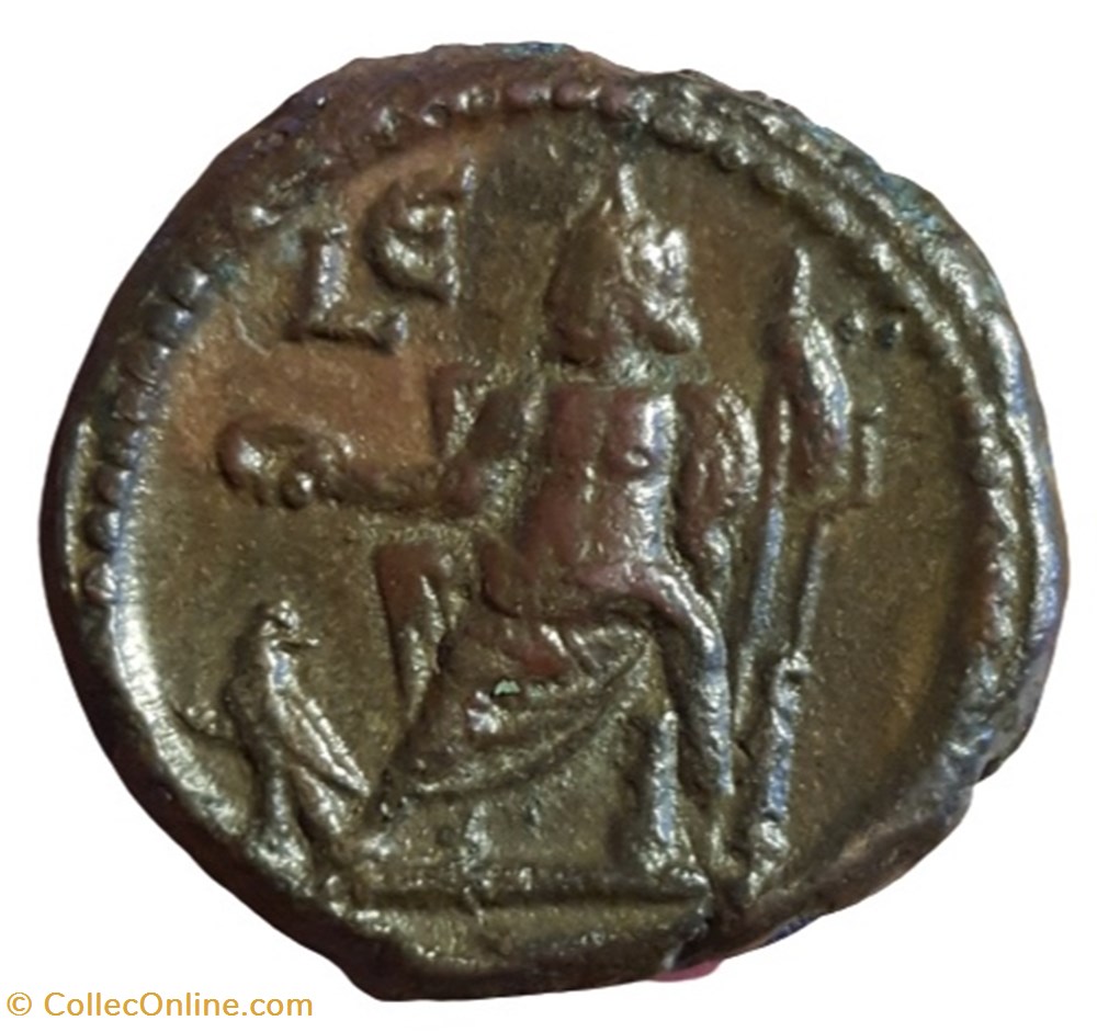 Gordien auguste an 5 zeus monnaie antique av jc ap romaine provinciale gordien auguste an 5 zeus