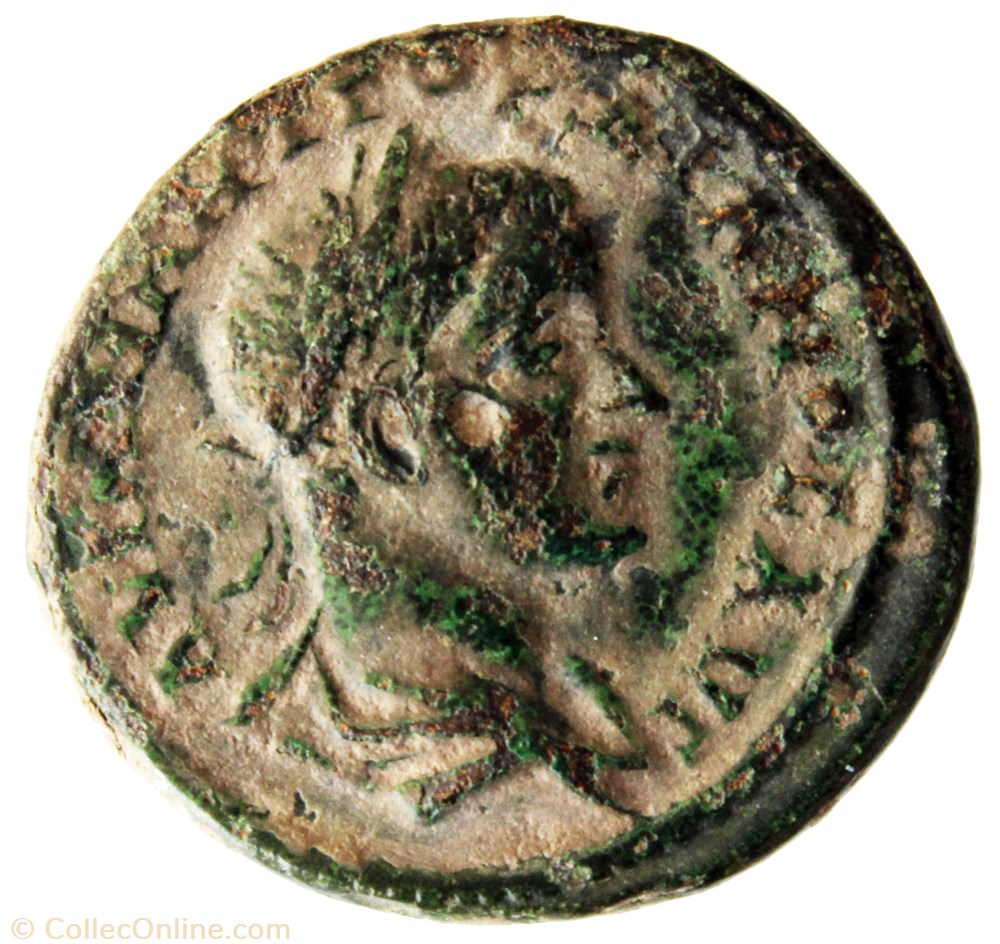 Tétrassaria asklepios monnaie antique av jc ap romaine provinciale tetrassaria asklepios