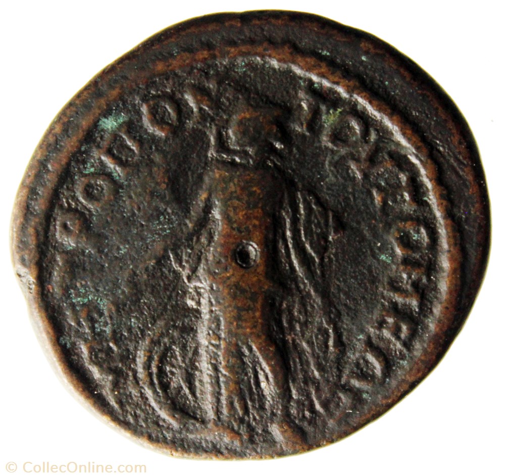 Tétrassaria Gordien et Tranquilline Nemesis monnaie antique av jc ap romaine provinciale tetrassaria gordien et tranquilline nemesis