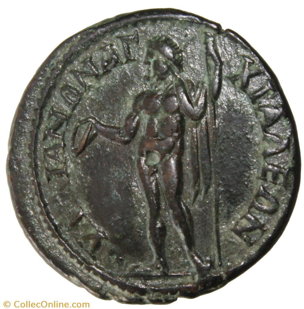 Gordien et Tranquilline Pentassaria Zeus monnaie antique av jc ap romaine provinciale gordien et tranquilline pentassaria zeus
