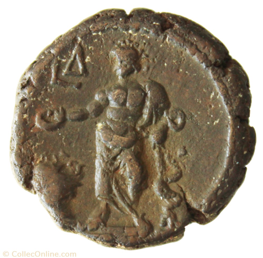 Gordien Auguste an 4 Asklepios monnaie antique av jc ap romaine provinciale gordien auguste an 4 asklepios