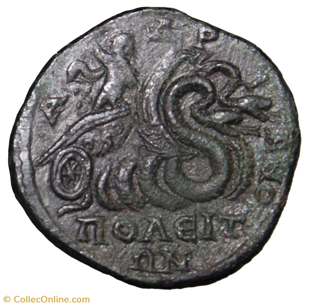 Gordien Tétrassaria Triptolémée monnaie antique av jc ap romaine provinciale gordien tetrassaria triptolemee